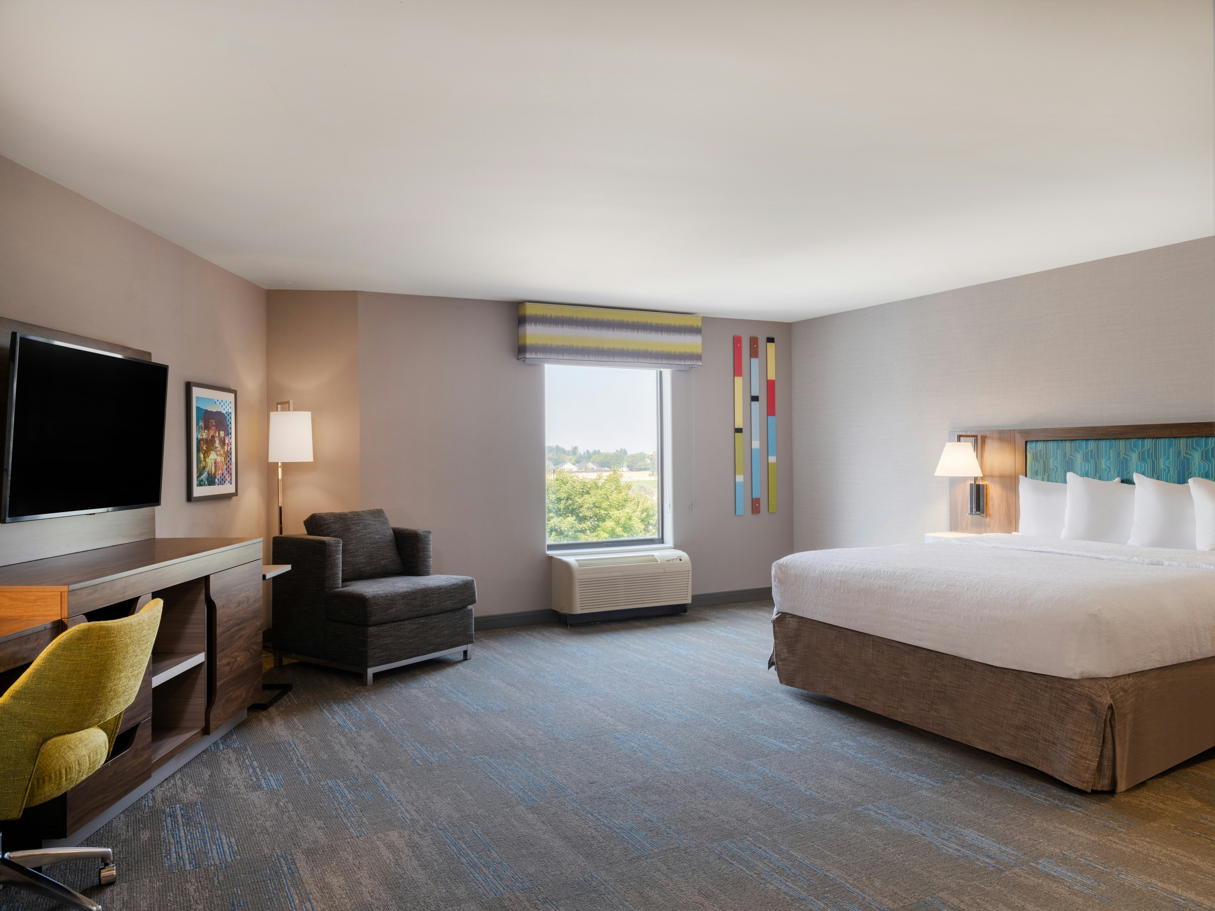 Studio, King Bed, Hampton Inn & Suites Boise-Meridian 2/4