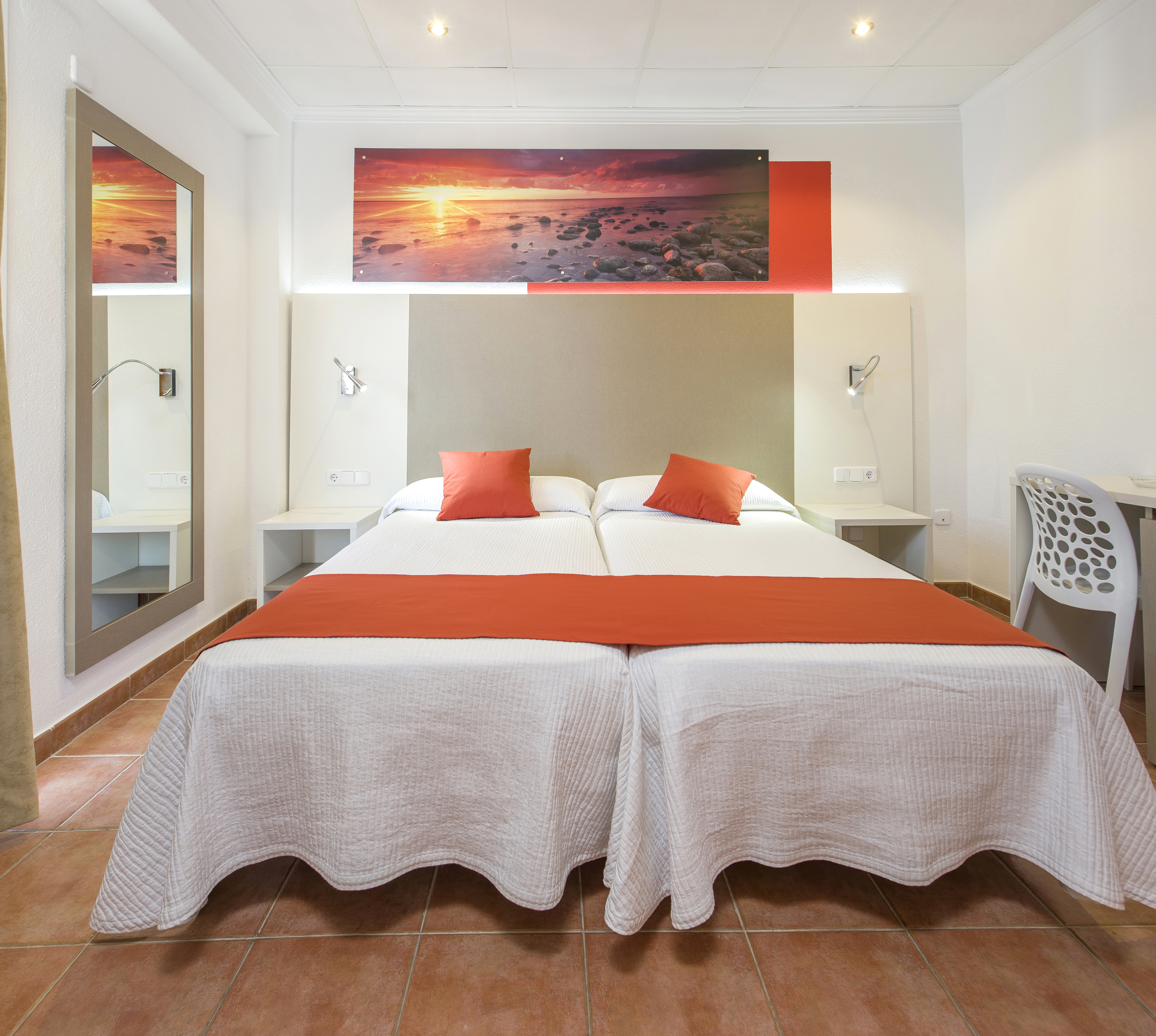 Room, Double or Twin Bed, Terrace