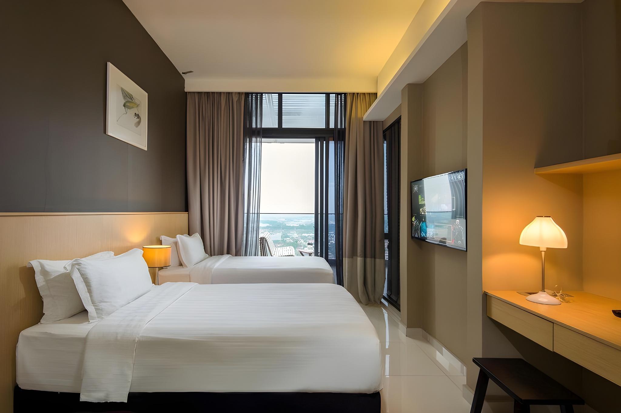 Heritage, Executive, Twin Beds, with View, Balcony
