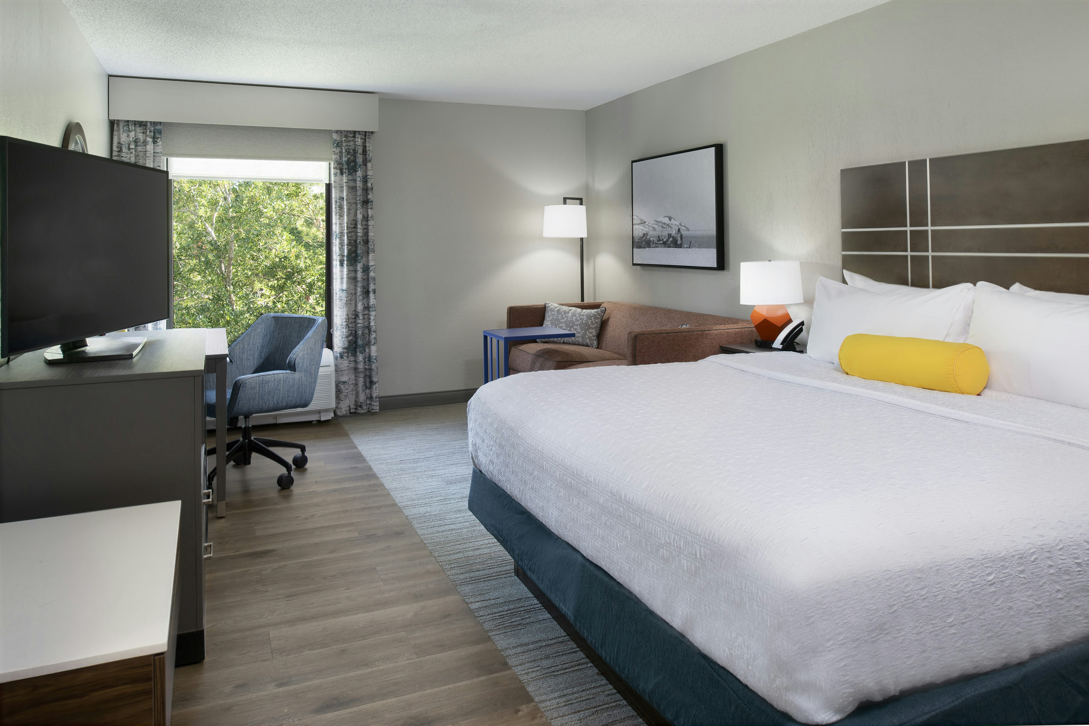 ROOM, KING BED, SOFA