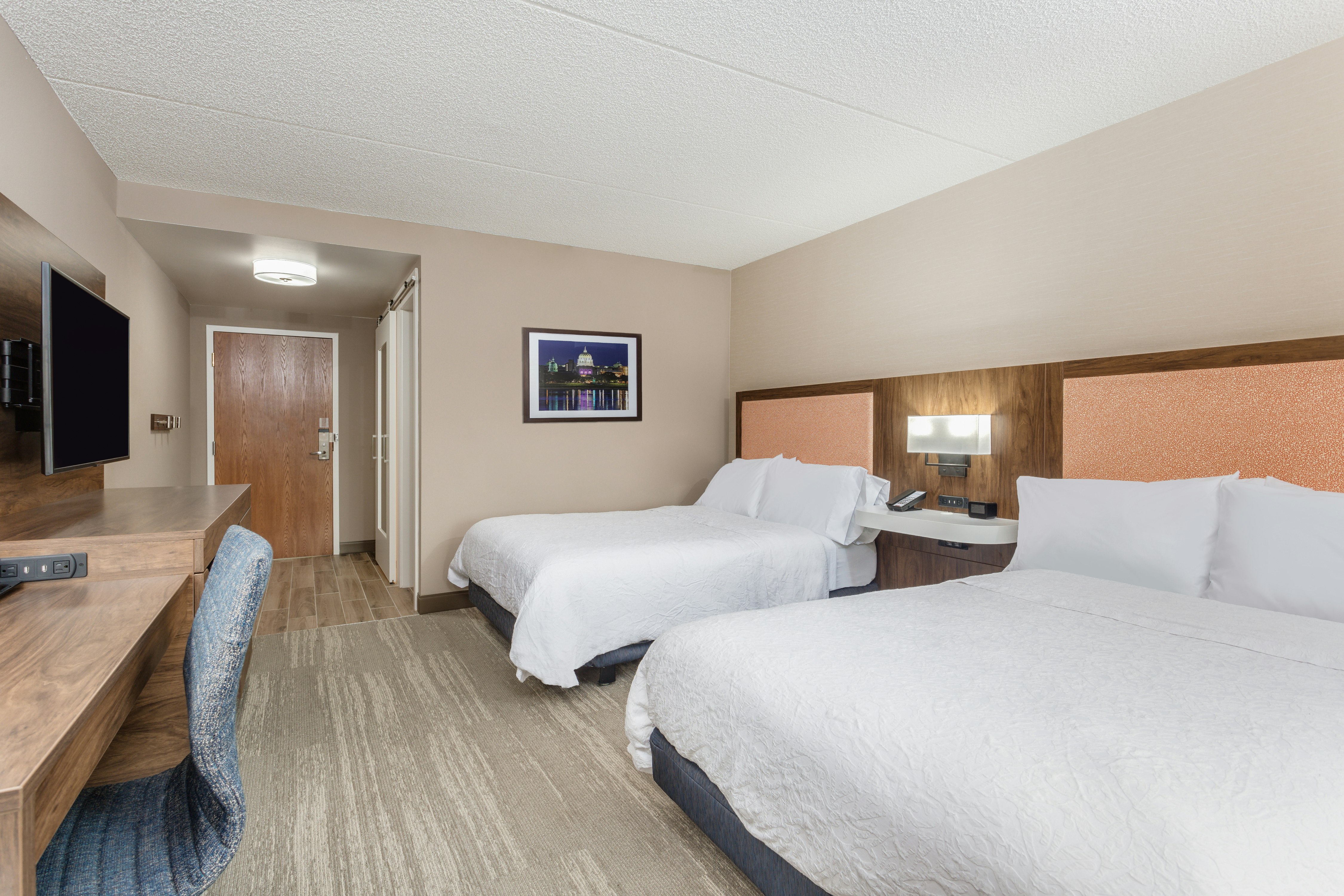 ROOM, 2 DOUBLE BEDS, ACCESSIBLE