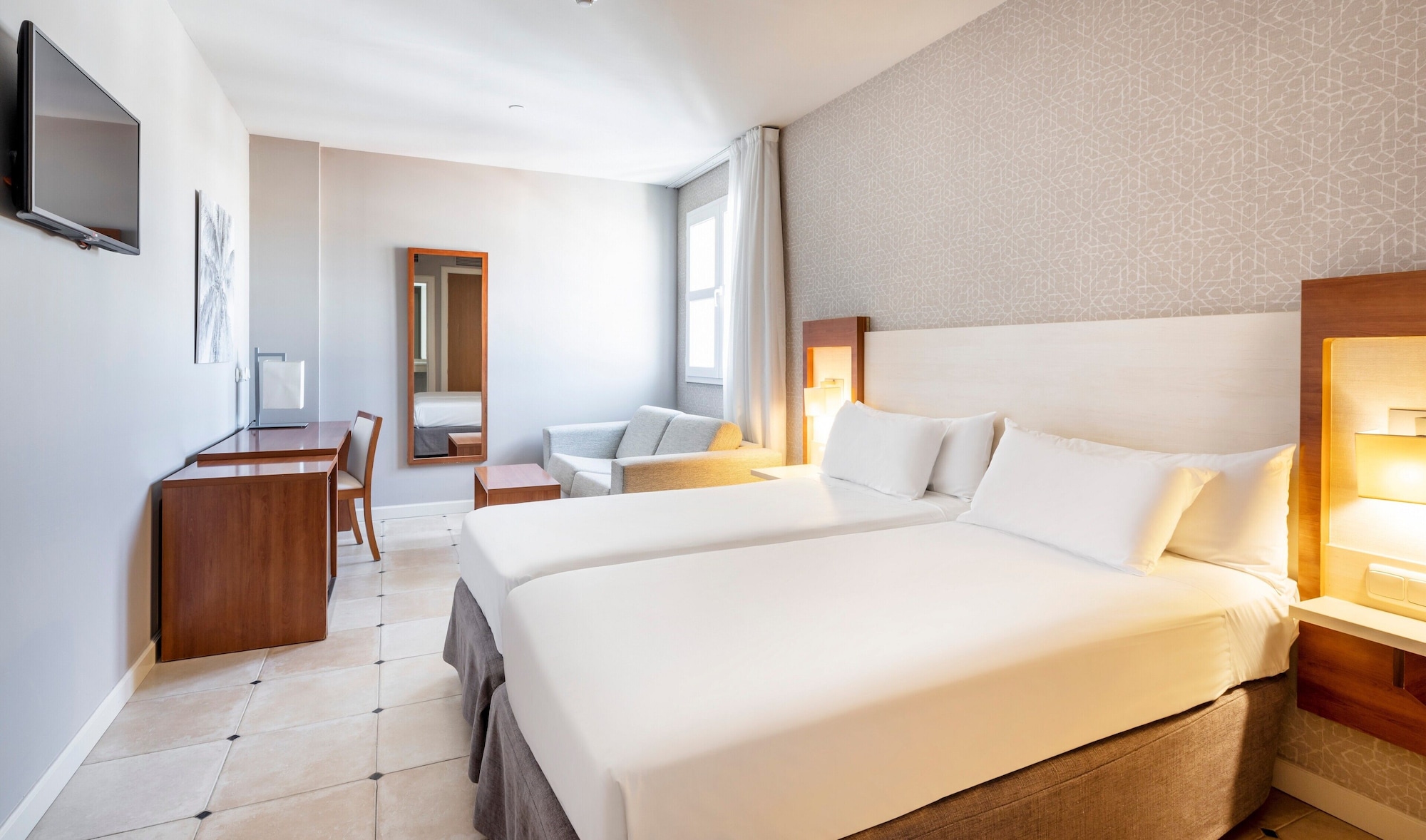 ROOM, SINGLE, DOUBLE BED
