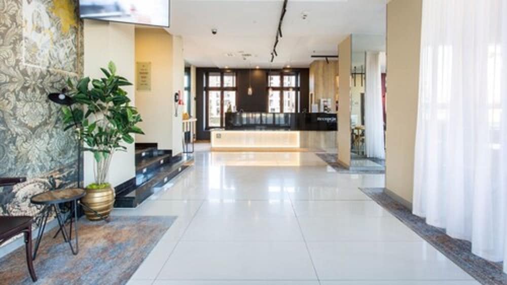 Lobby at Qubus Hotel Gdansk, GDANSK