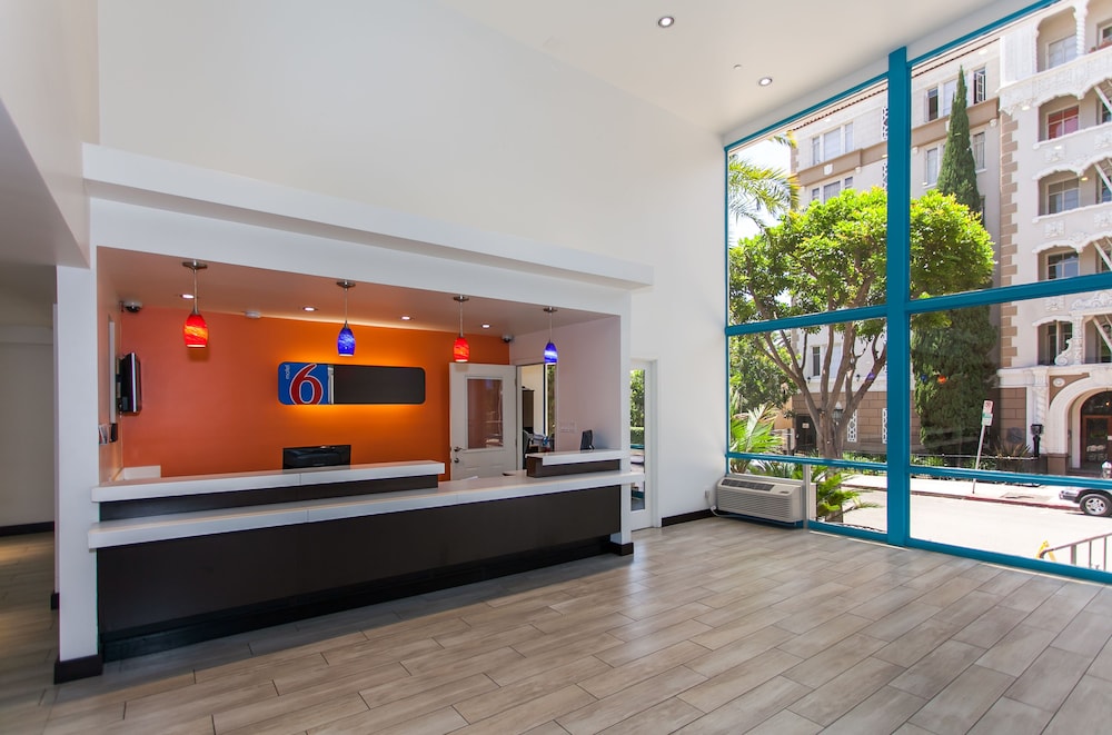 Lobby at Motel6 Hollywood, CA - Los Angeles, LOS ANGELES - CA