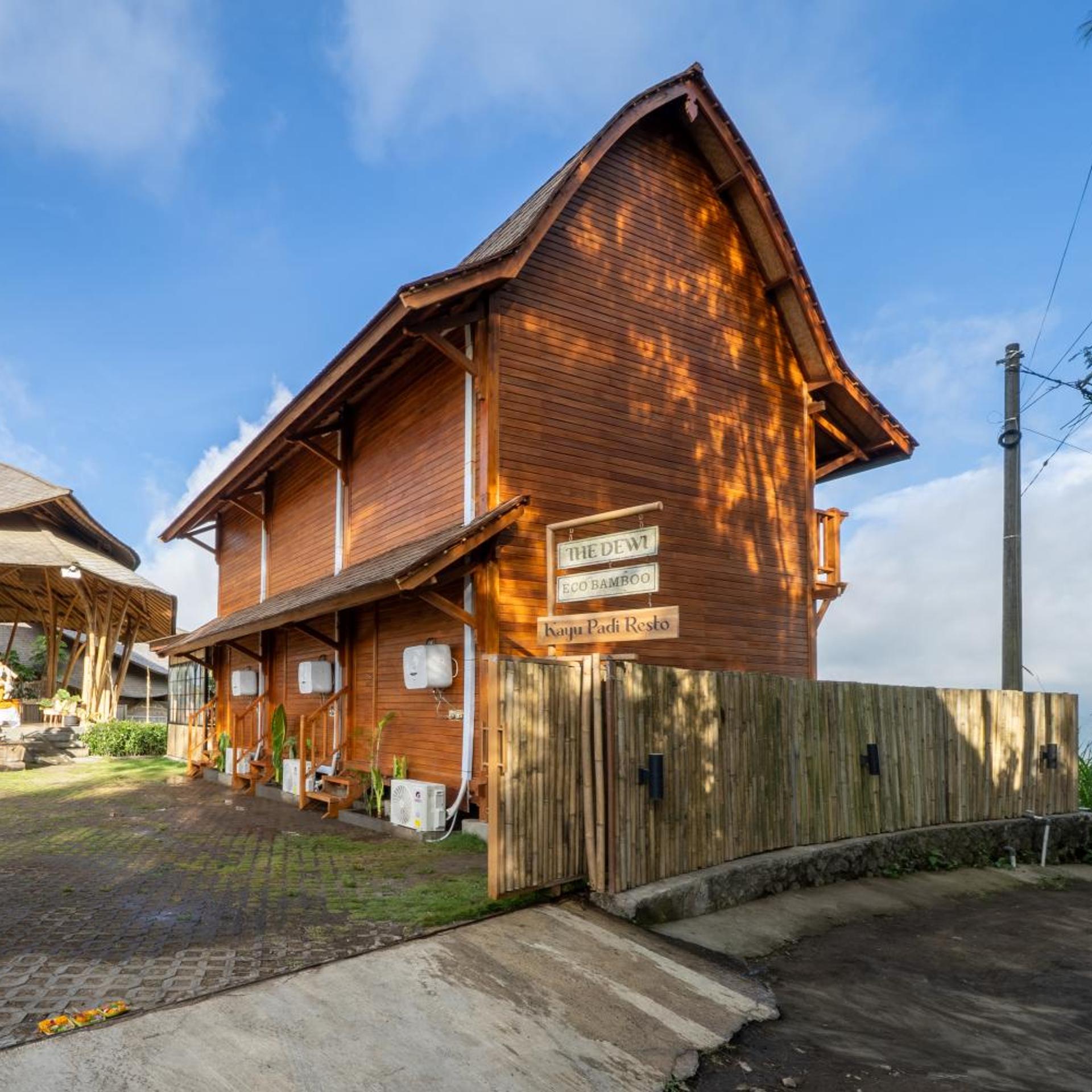 The Dewi Eco Bamboo Villa in Kintamani