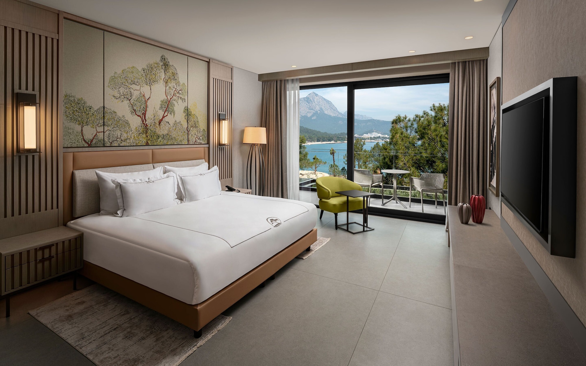 Unique, Deluxe, Suite, Double Bed, Sea View, Sofa