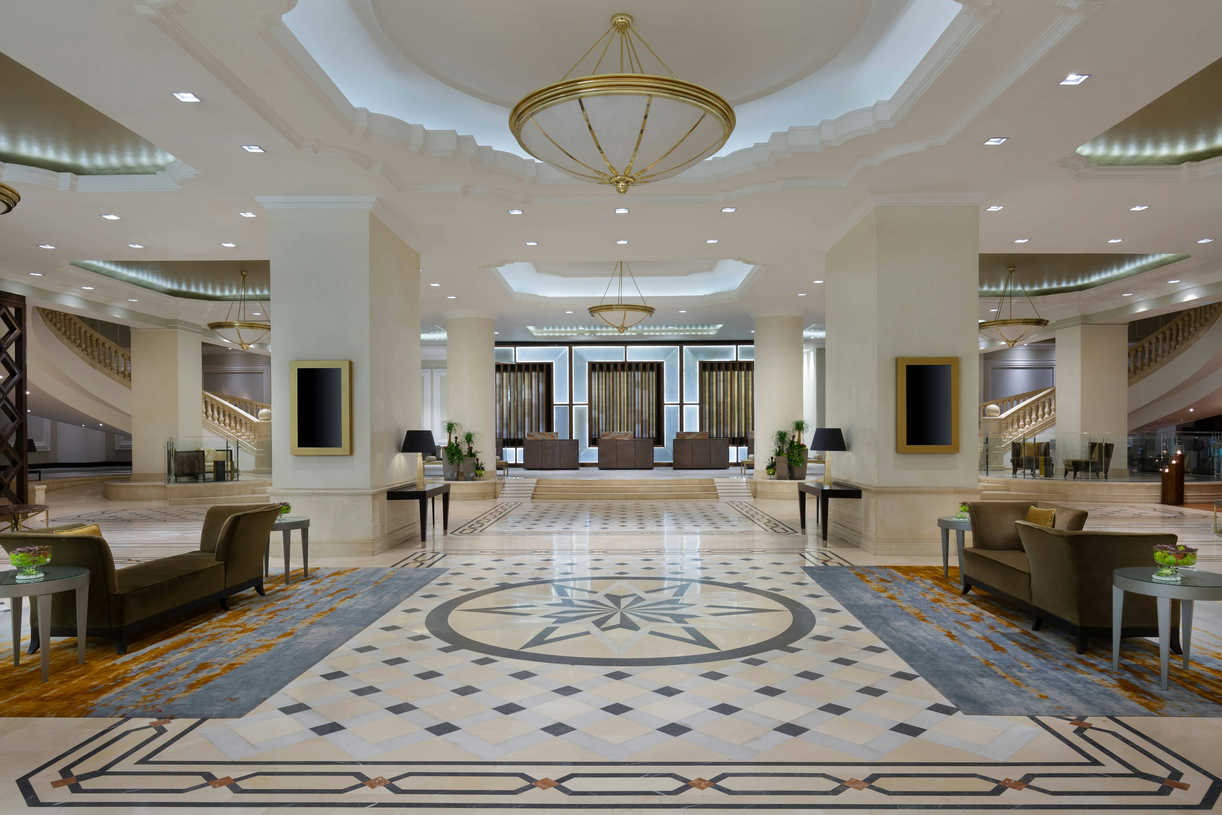 Lobby at JW MARRIOTT BUCHAREST GRAND HOTEL, BUCHAREST