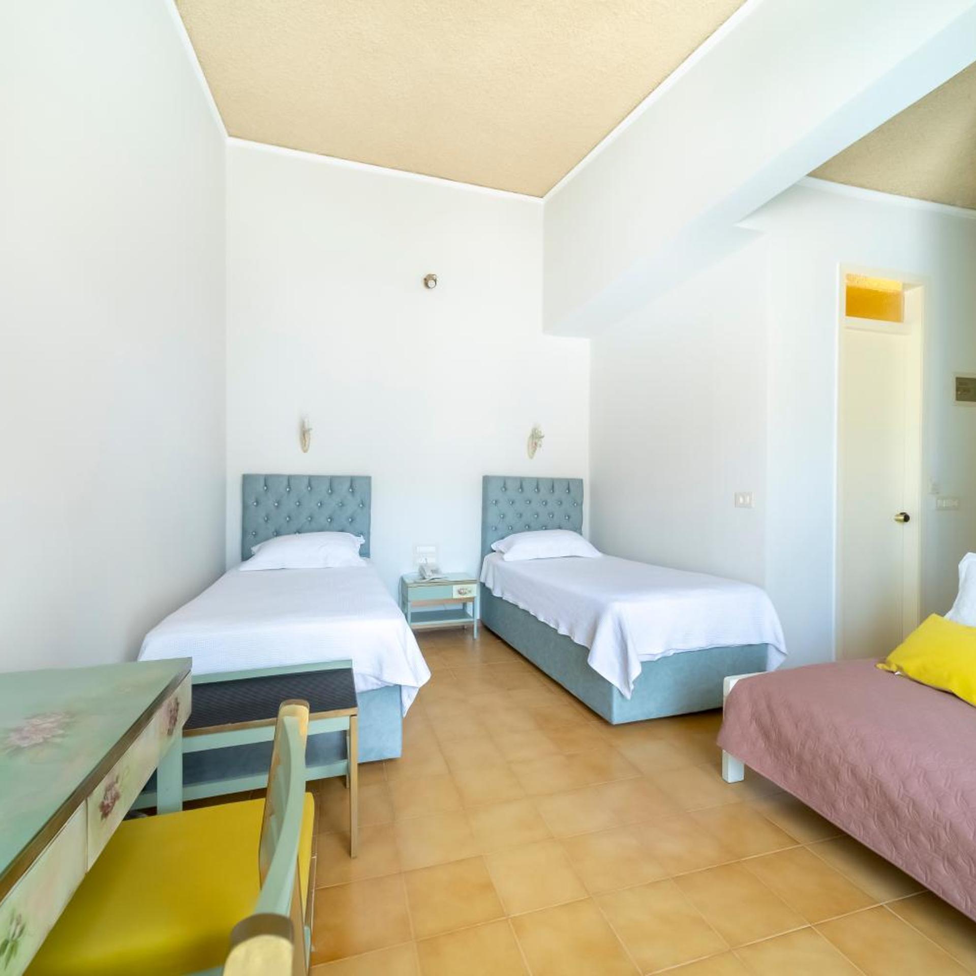 غرفة ثلاثية بإطلالة على الحديقة، Hotel Agia Markella 5/10