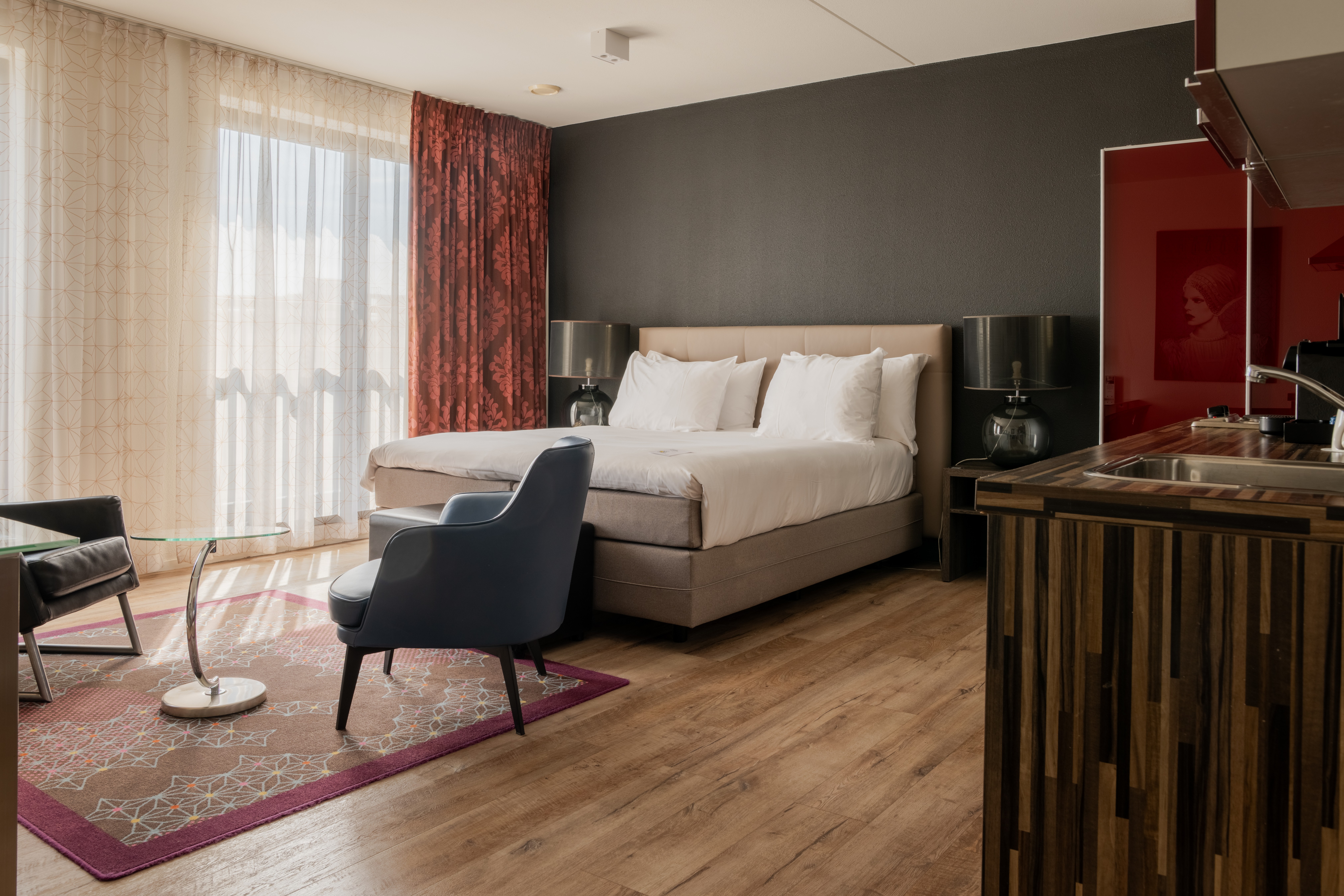 Studio, Double Bed