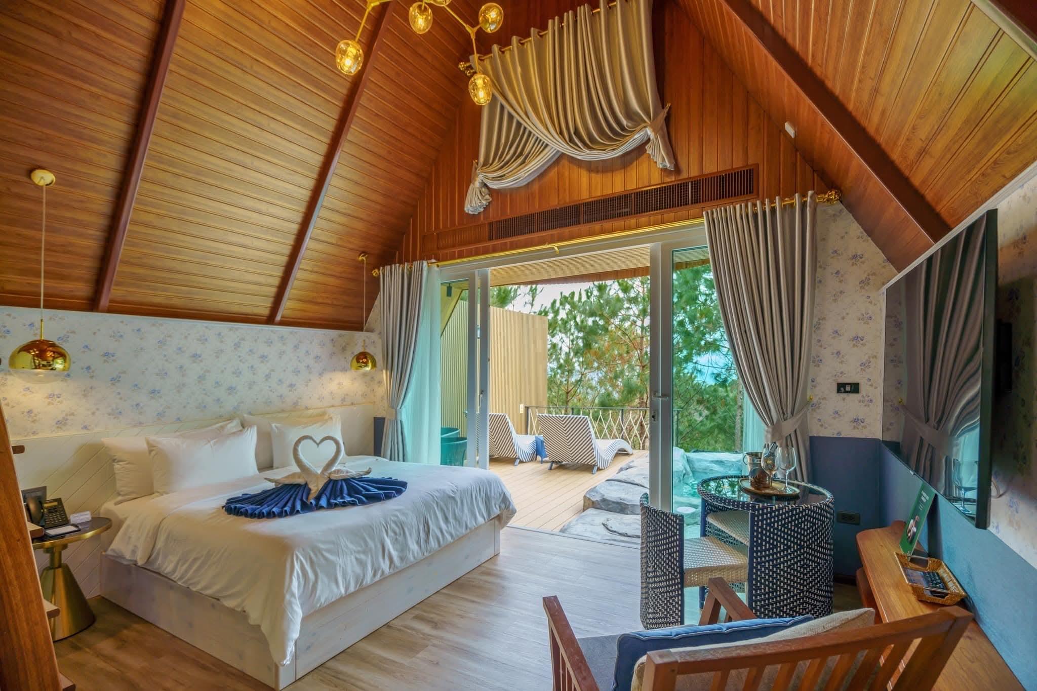 Onsen, Villa, King Bed