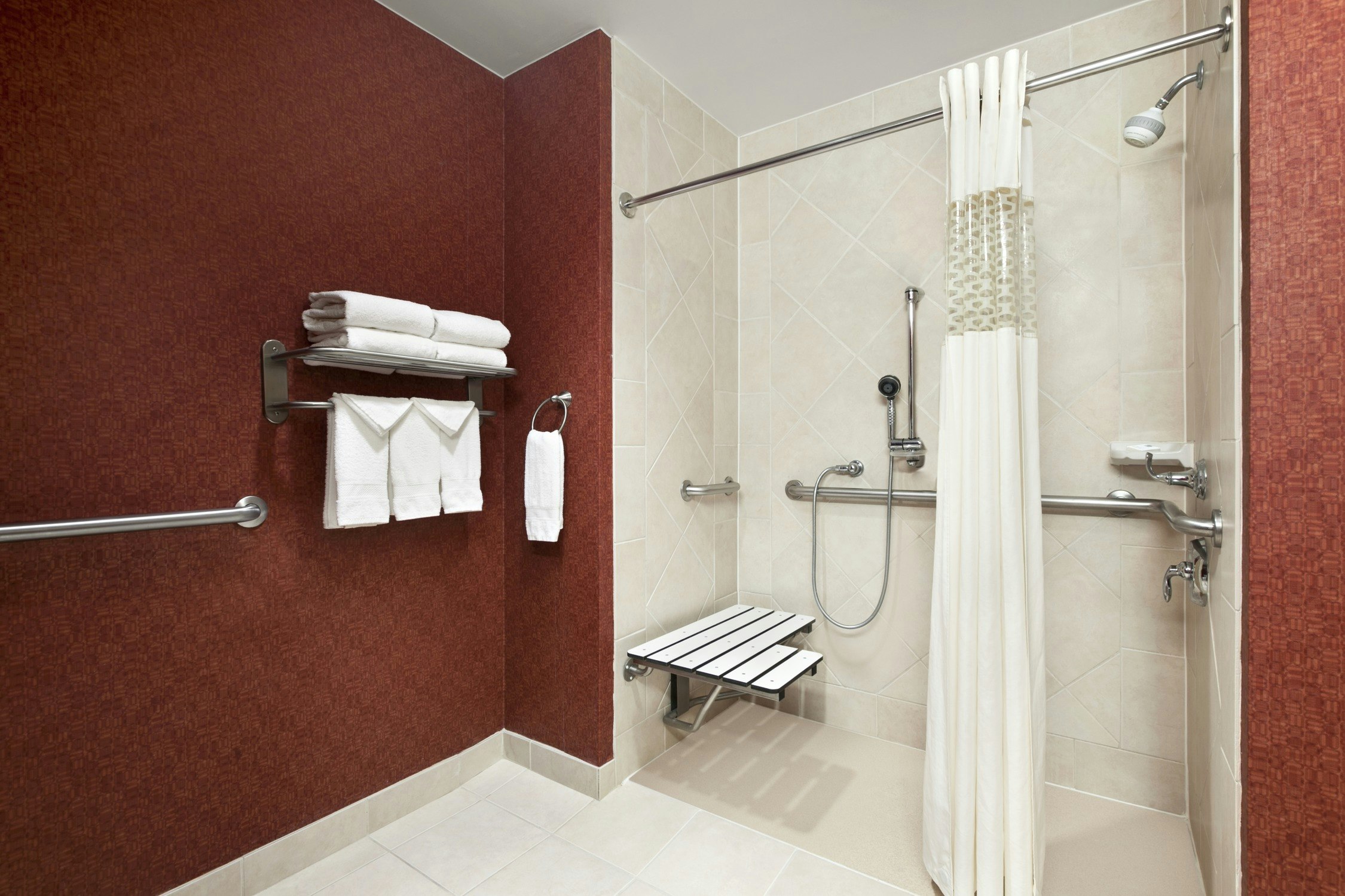 غرفة بسرير كينج لذوي الإعاقة، Hampton Inn Suites Conroe I 45 North 3/3
