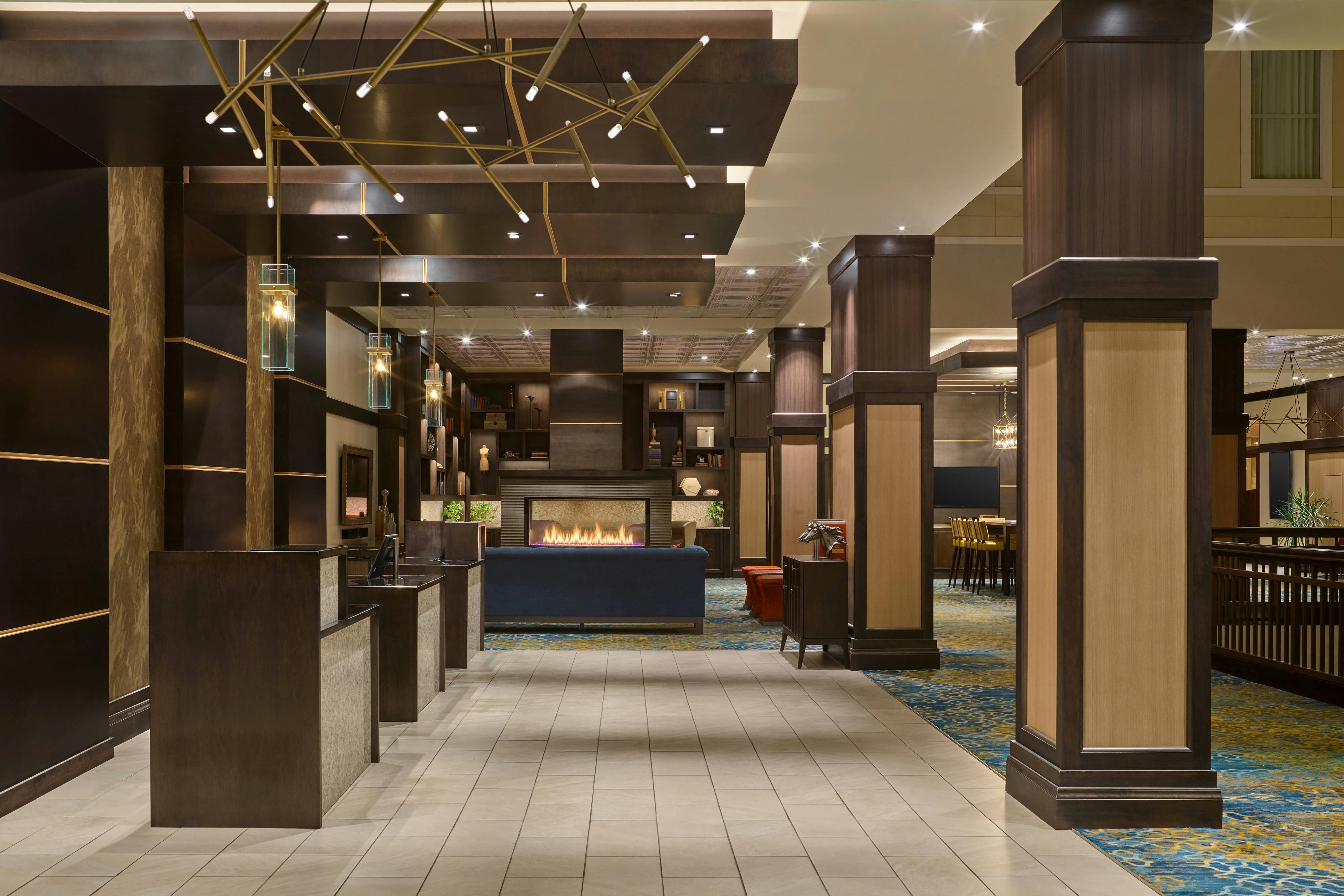 Lobby at Courtyard by Marriott Denver Downtown, DENVER - CO