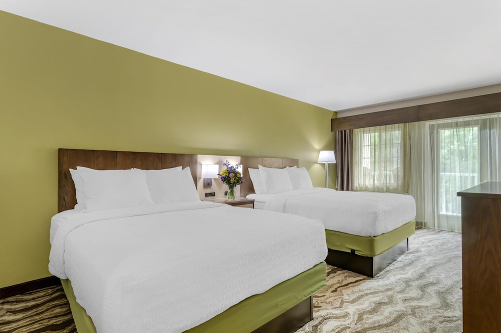 غرفة قياسية بسريرين كوين بإطلالة على النهر، Best Western Plus River Escape Inn & Suites 2/10