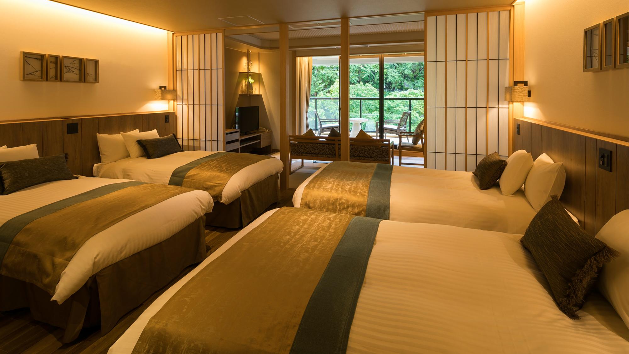 Room, Quadruple, River View, Terrace