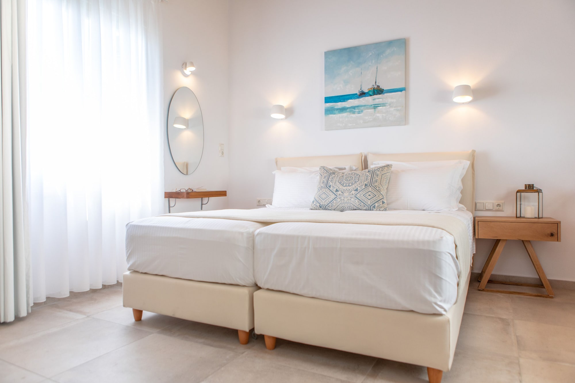 APARTMENT, TWIN BEDS, SEA VIEW, BALCONY