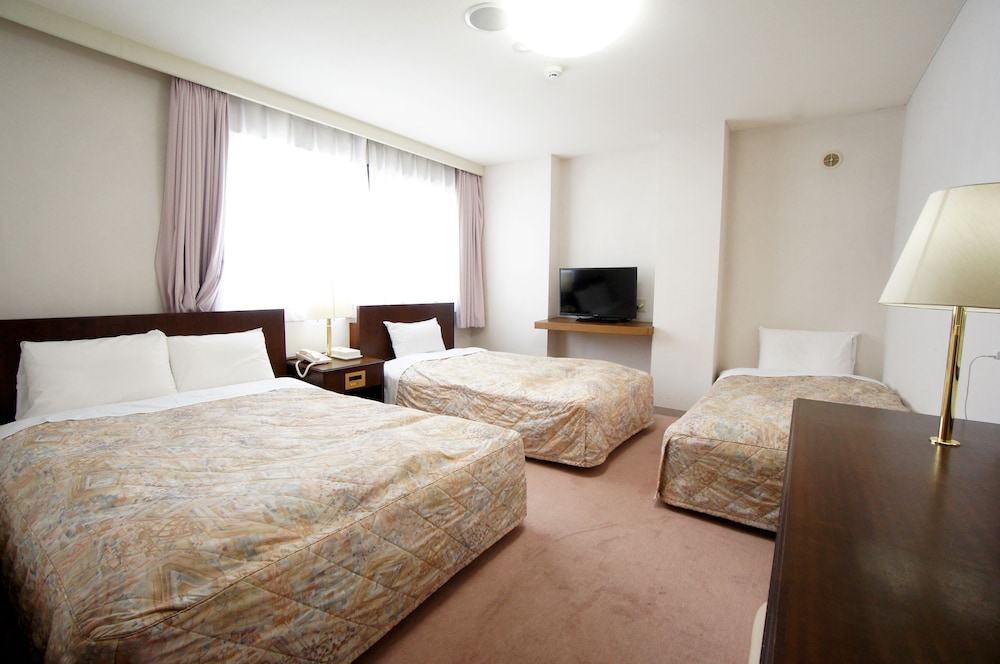 غرفة ثلاثية بثلاثة أسرّة، Hotel Trend Matsumoto 2/3