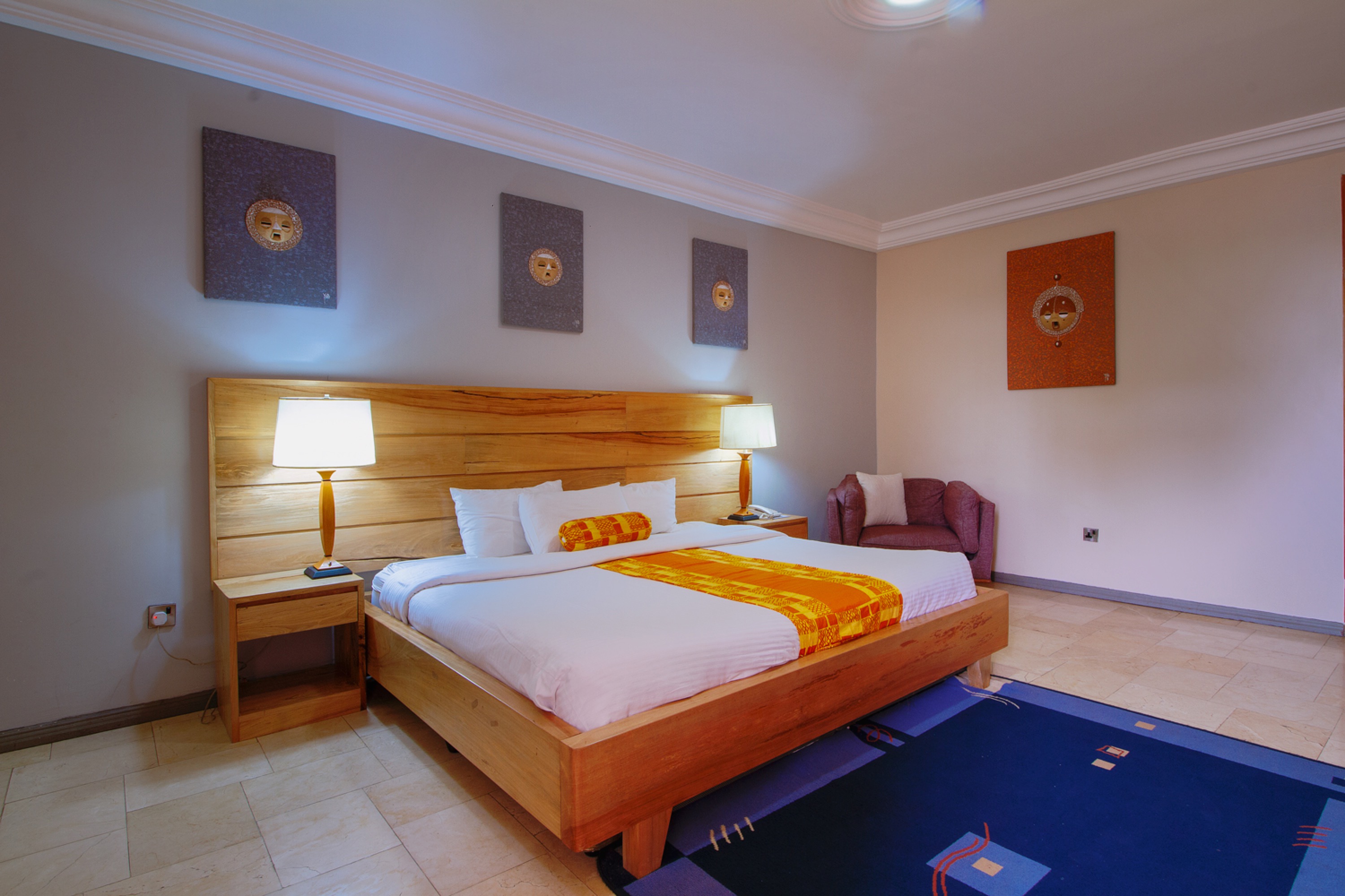 Room at Central Hotel Osu, ACCRA