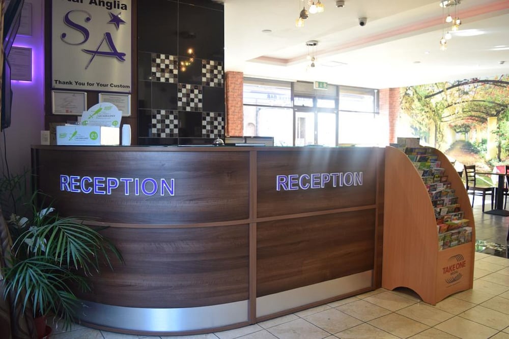 Lobby at Star Anglia Hotel City Center by OYO, COLCHESTER