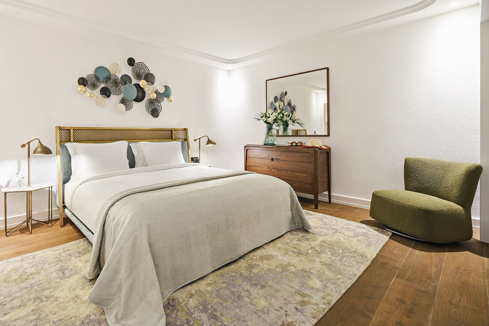 3 Bedrooms, Garden, Residence, King and Queen Bed, 2 Sofa، Biblos Resort Alacati 3/5