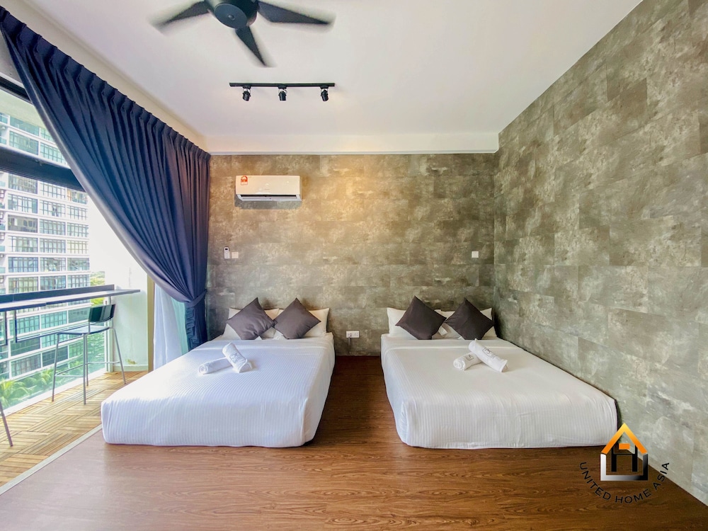 استوديو عائلي بسريرين كوين، Palazio Serviced Apartment 3/9