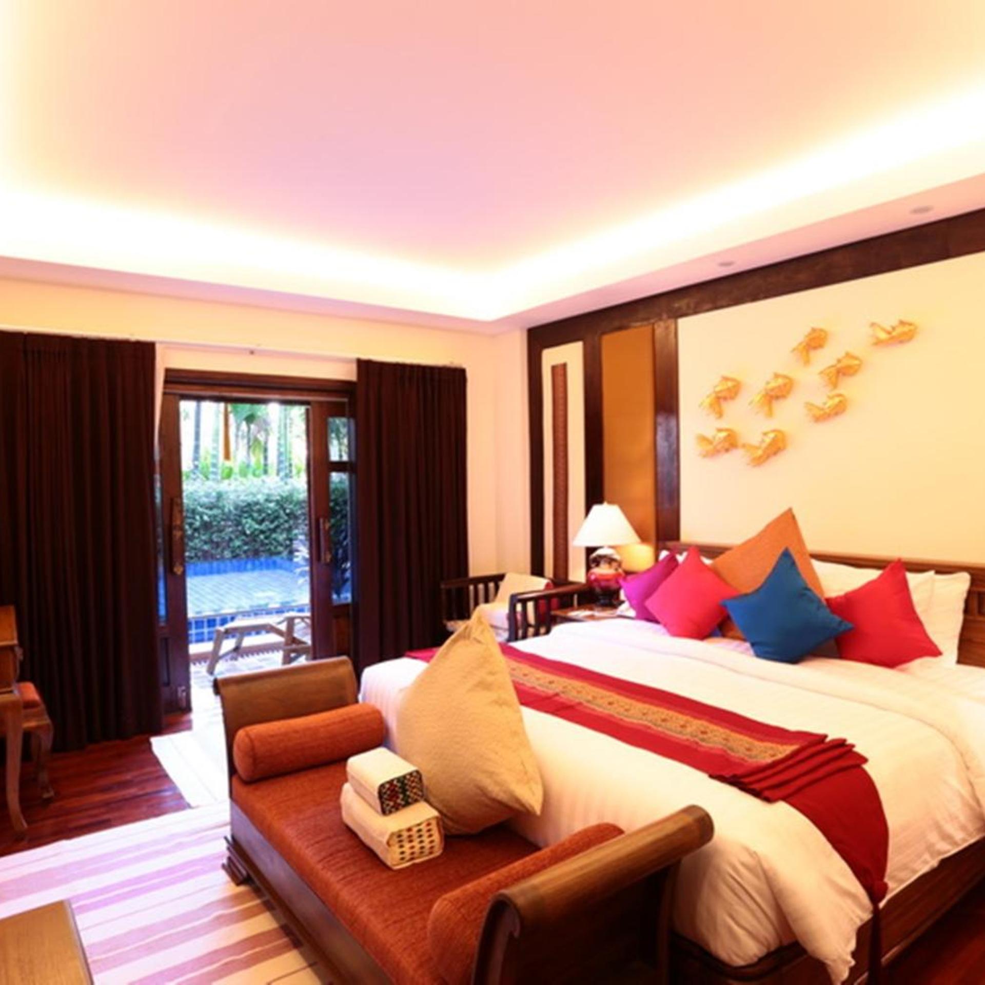 Deluxe, Double Bed, Pool Access