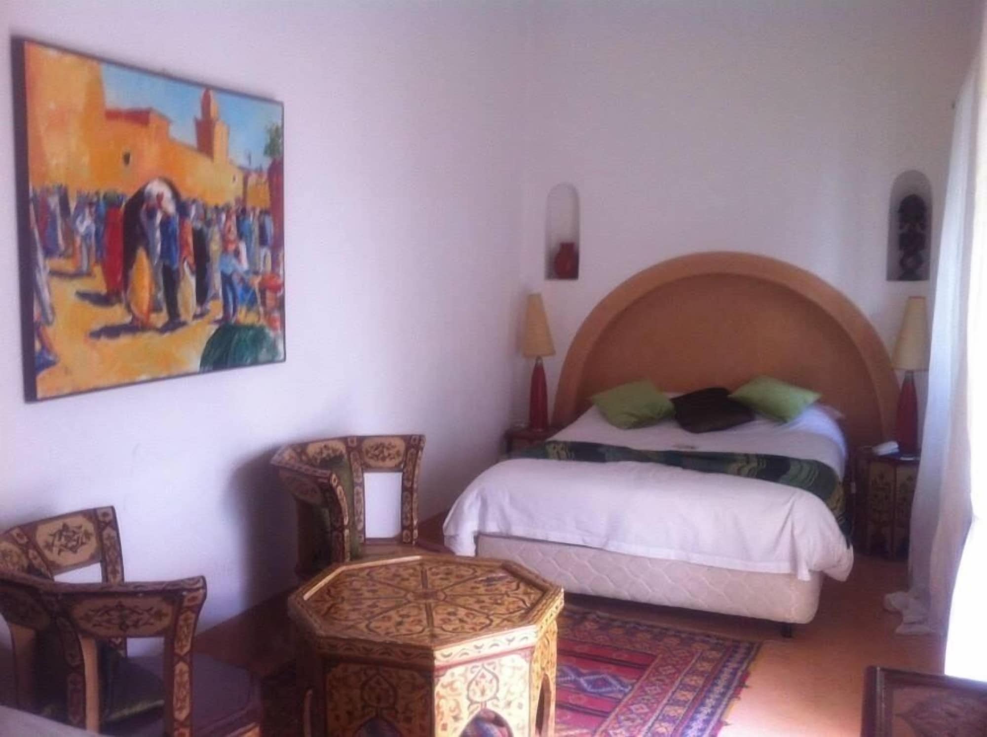جناح بسرير مزدوج وسرير فردي