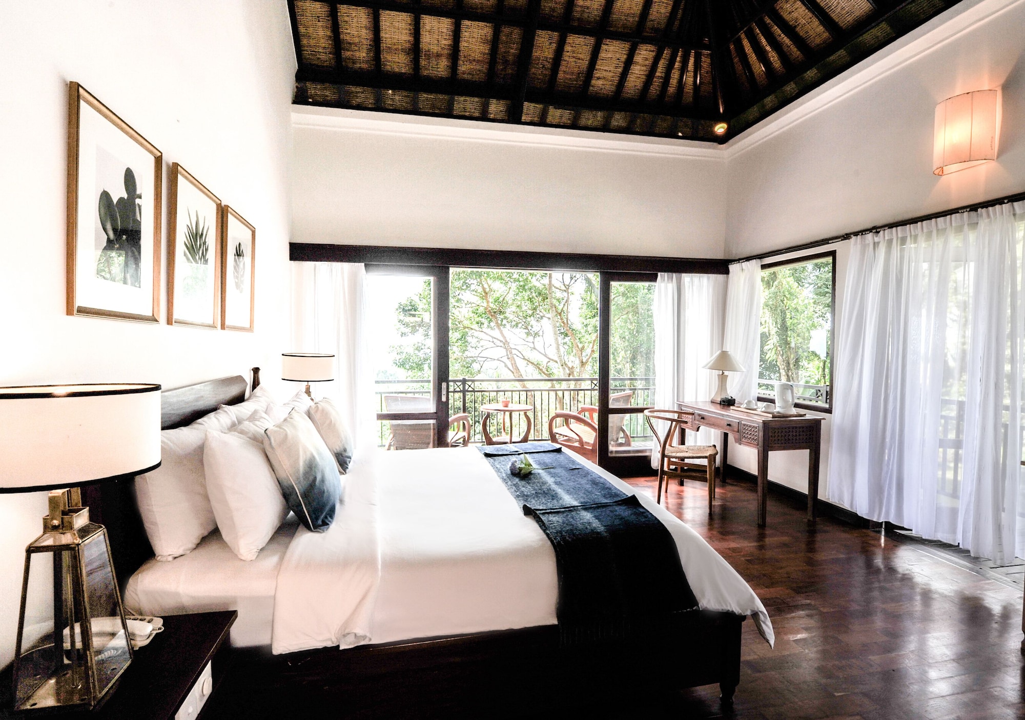 Deluxe, Villa, King Bed, Rice Terrace View