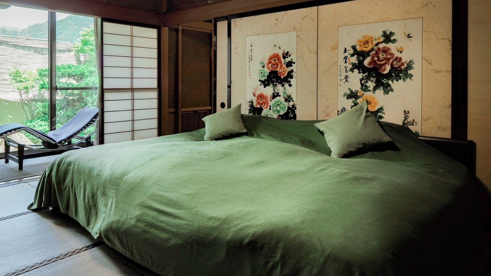 Japanese Western, Semi Room, Premium, Suite, Garden View, Outdoor Bath