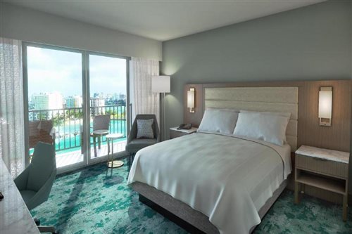 Room, King Bed, Ocean View, Balcony, Wave Wing