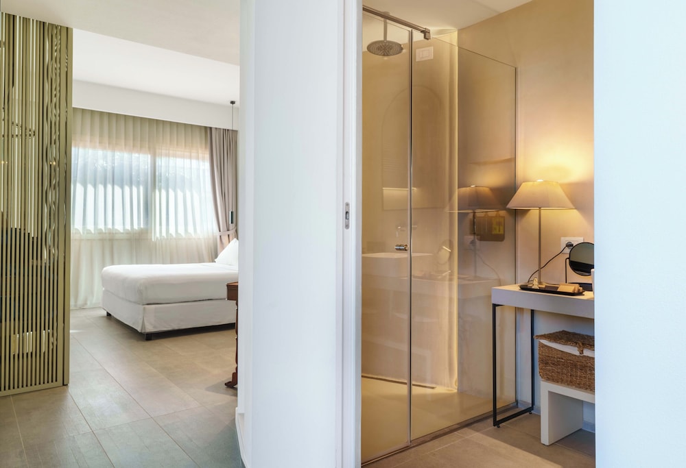غرفة ديلوكس تنفيذية بسرير كوين بشرفة، Domia Boutique Hotel Mondello 6/7