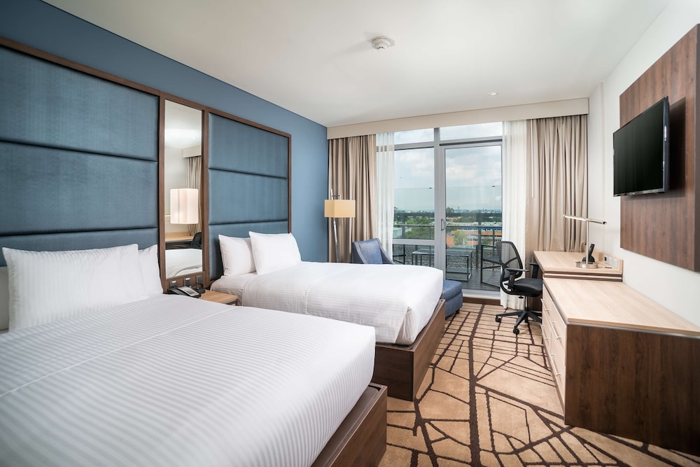 Room, 2 Double Beds, Balcony