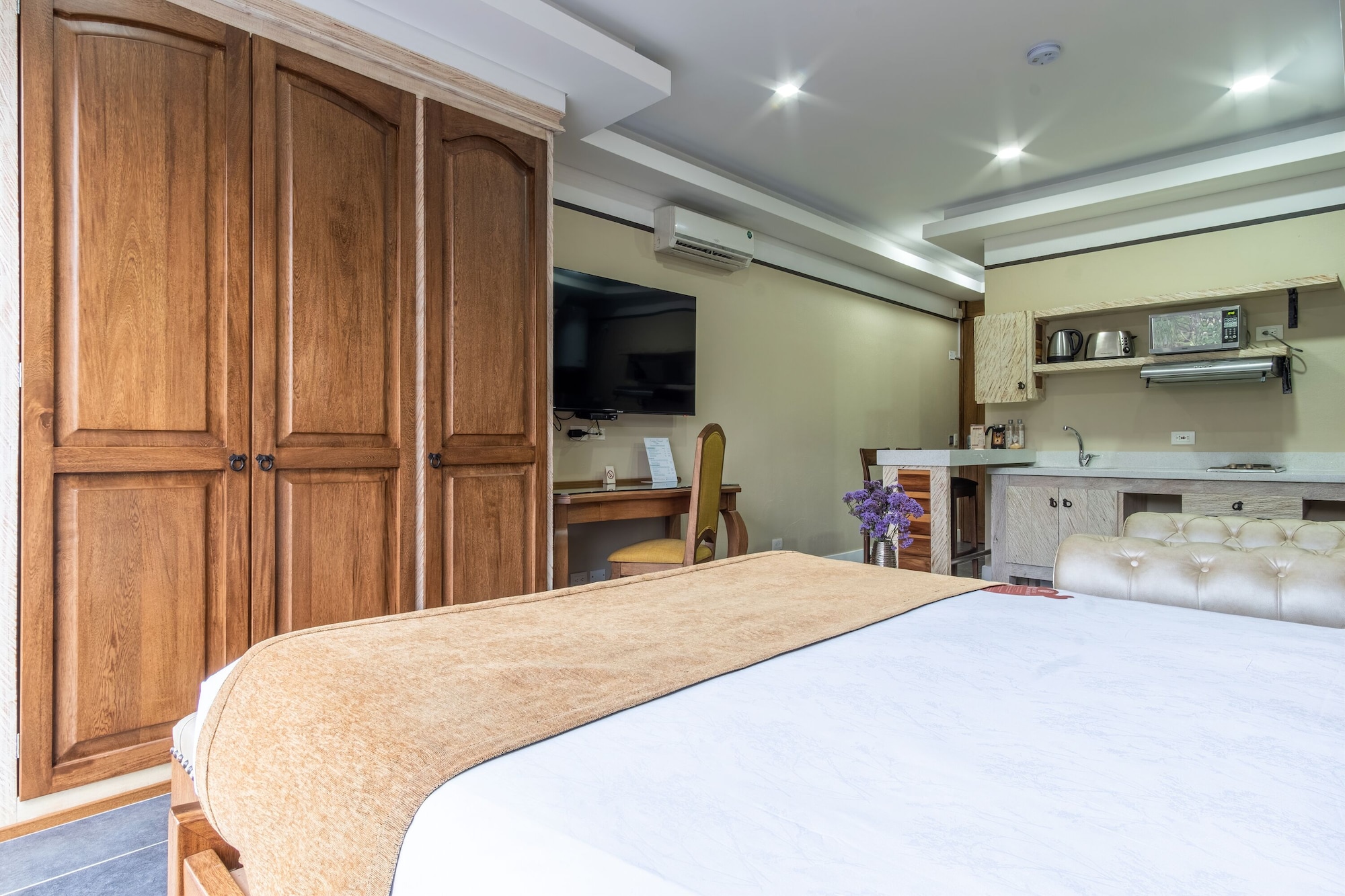 غرفة تنفيذية بسرير كوين، Hotel Du Parc 8/10