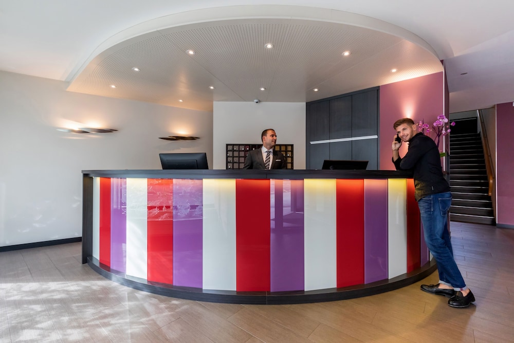 Lobby at Hotel Les Nations, GENEVA