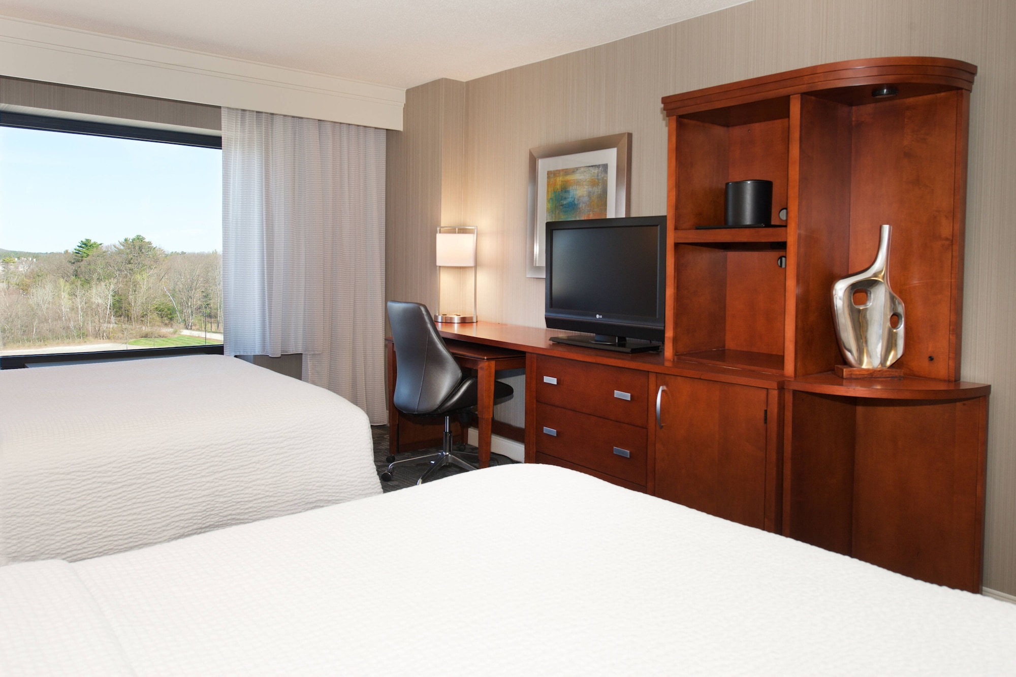 غرفة بسريرين كوين، Courtyard by Marriott Boston Billerica Bedford 3/4