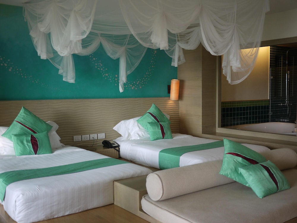 غرفة ديلوكس بسريرين منفصلين بإطلالة على البحر، Mercure Koh Chang Hideaway 6/8