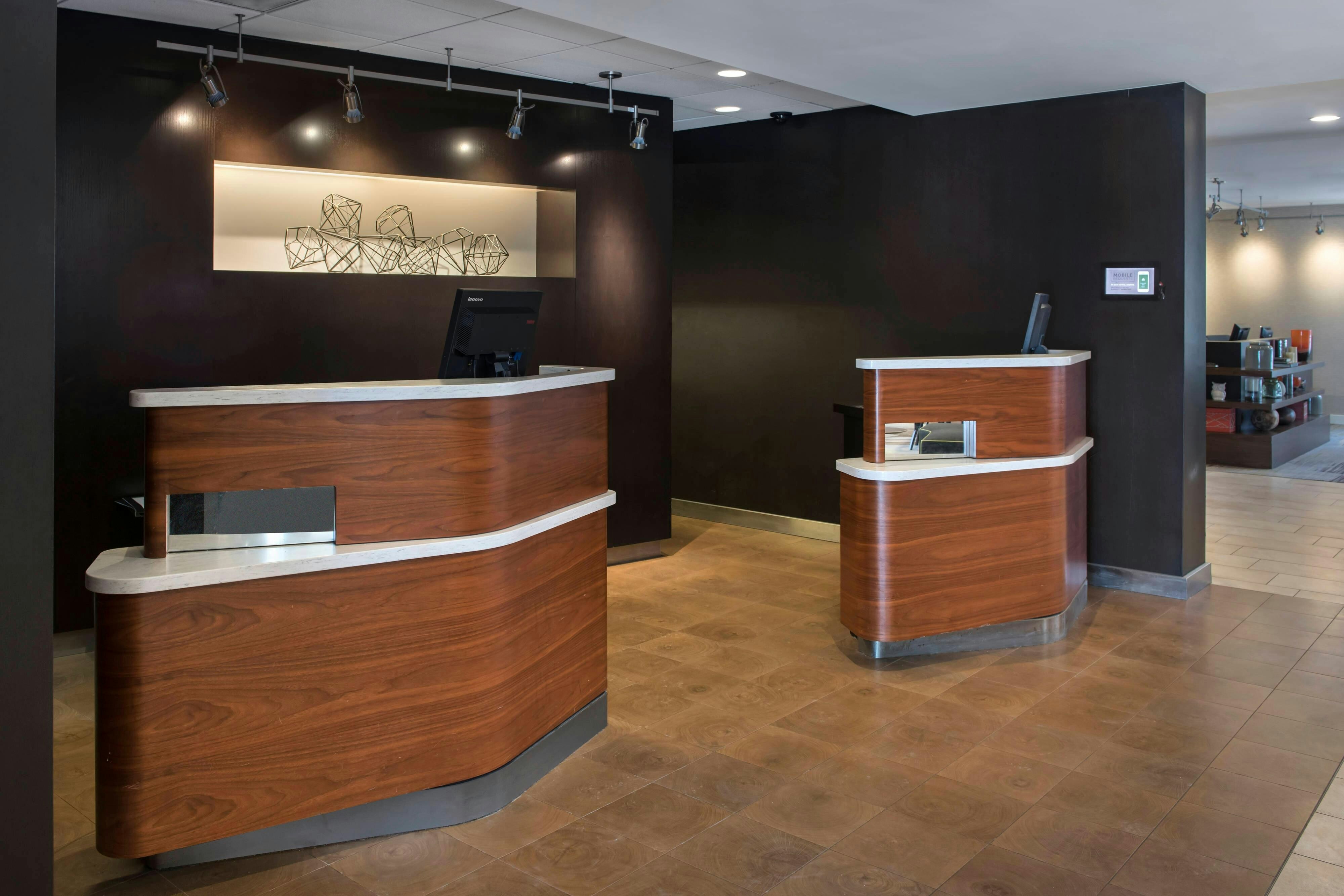 Lobby at Courtyard By Marriott Boston Norwood Canton, NORWOOD - MA