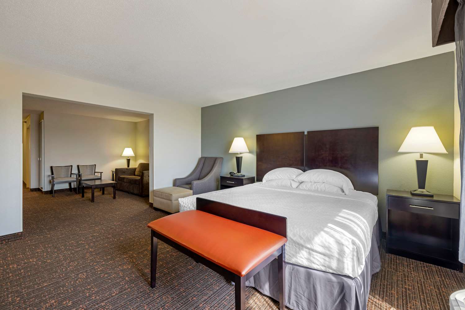 جناح بسرير كينج مع أريكة، Best Western Plus Omaha Airport Inn 3/5