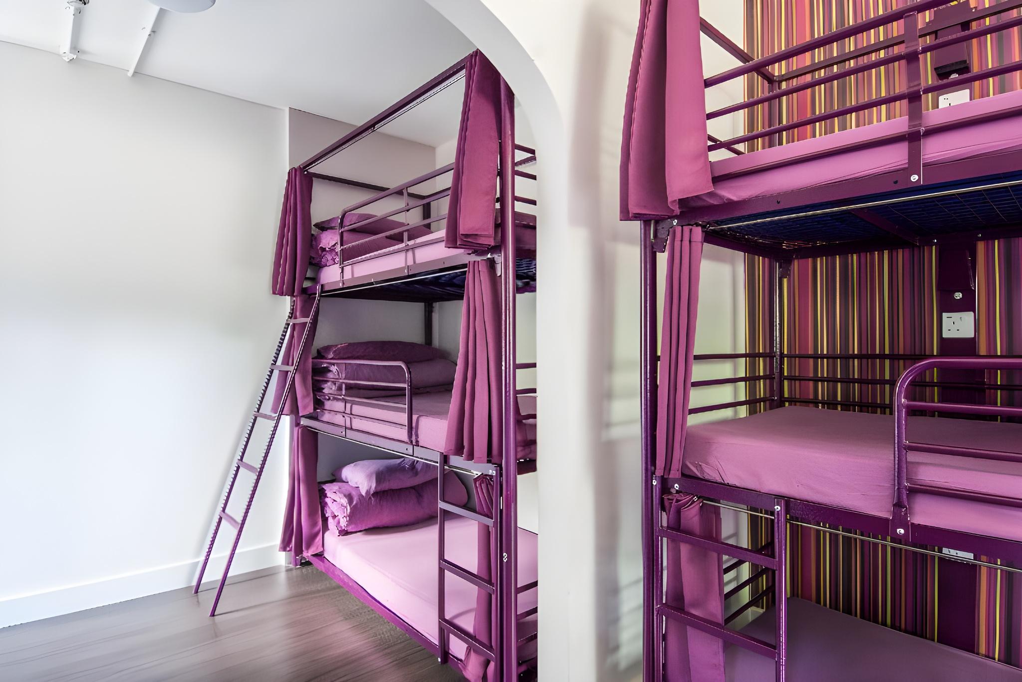 Mixed Dorm, 12 Beds, 4 Bunk Beds, Shared Bathroom