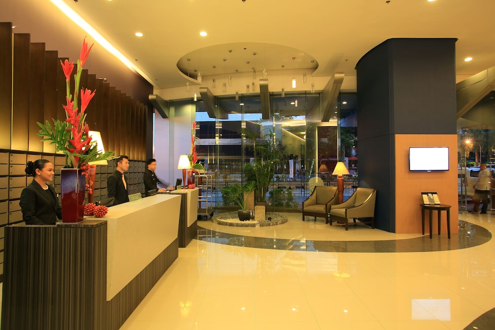 Lobby at The Malayan Plaza, PASIG