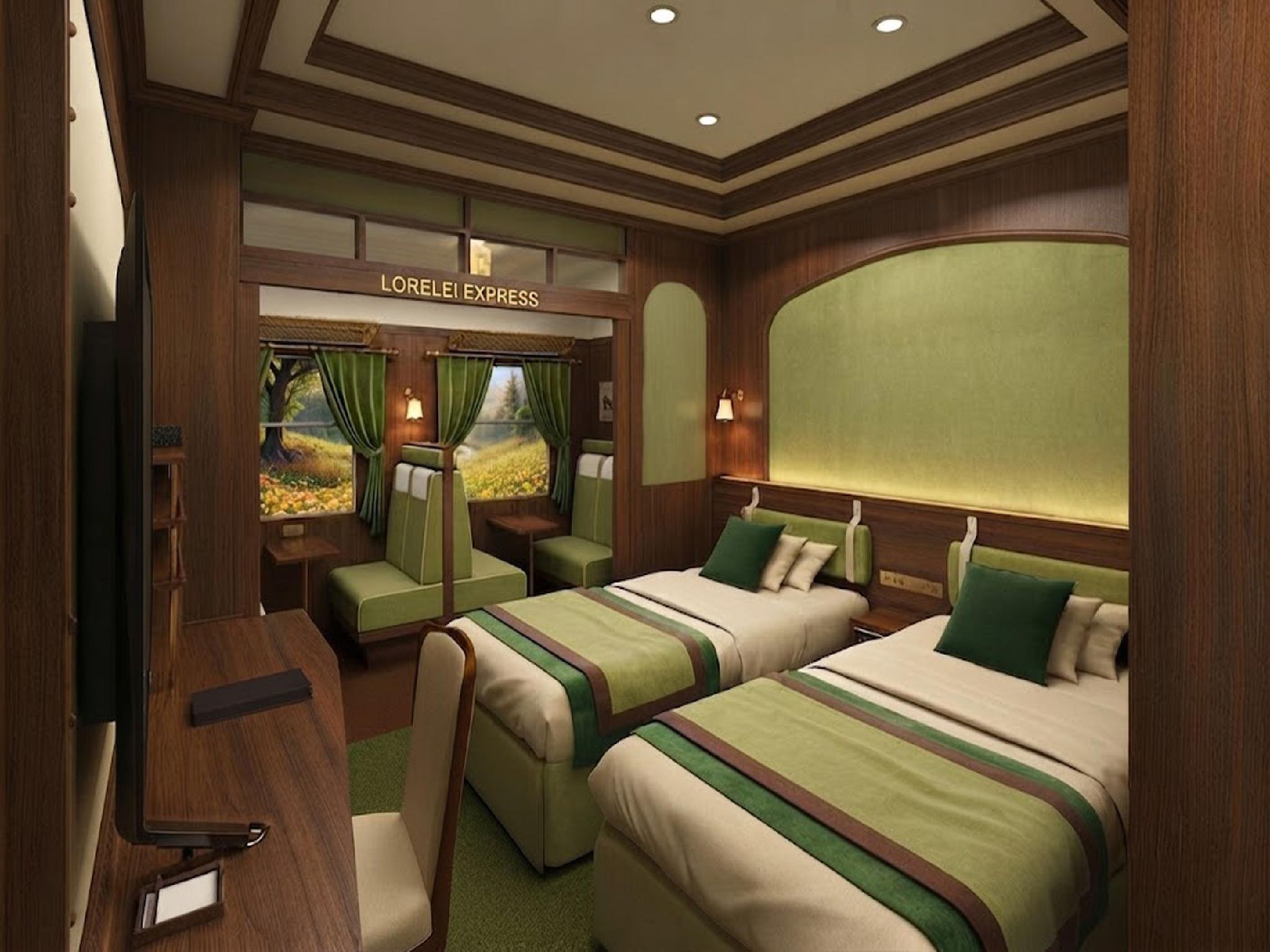 Express, Connecting, Twin Beds