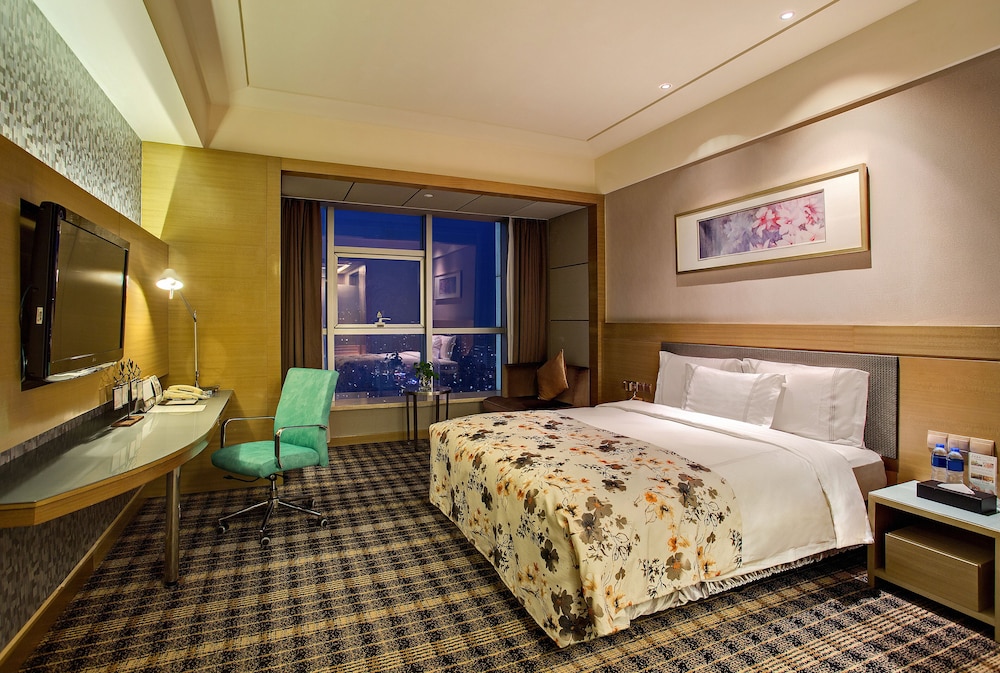 غرفة سوبيريور بإطلالة على المدينة بغرفة نوم واحدة مفردة بسرير كينج، Grand Skylight International Hotel Nanchang 3/5