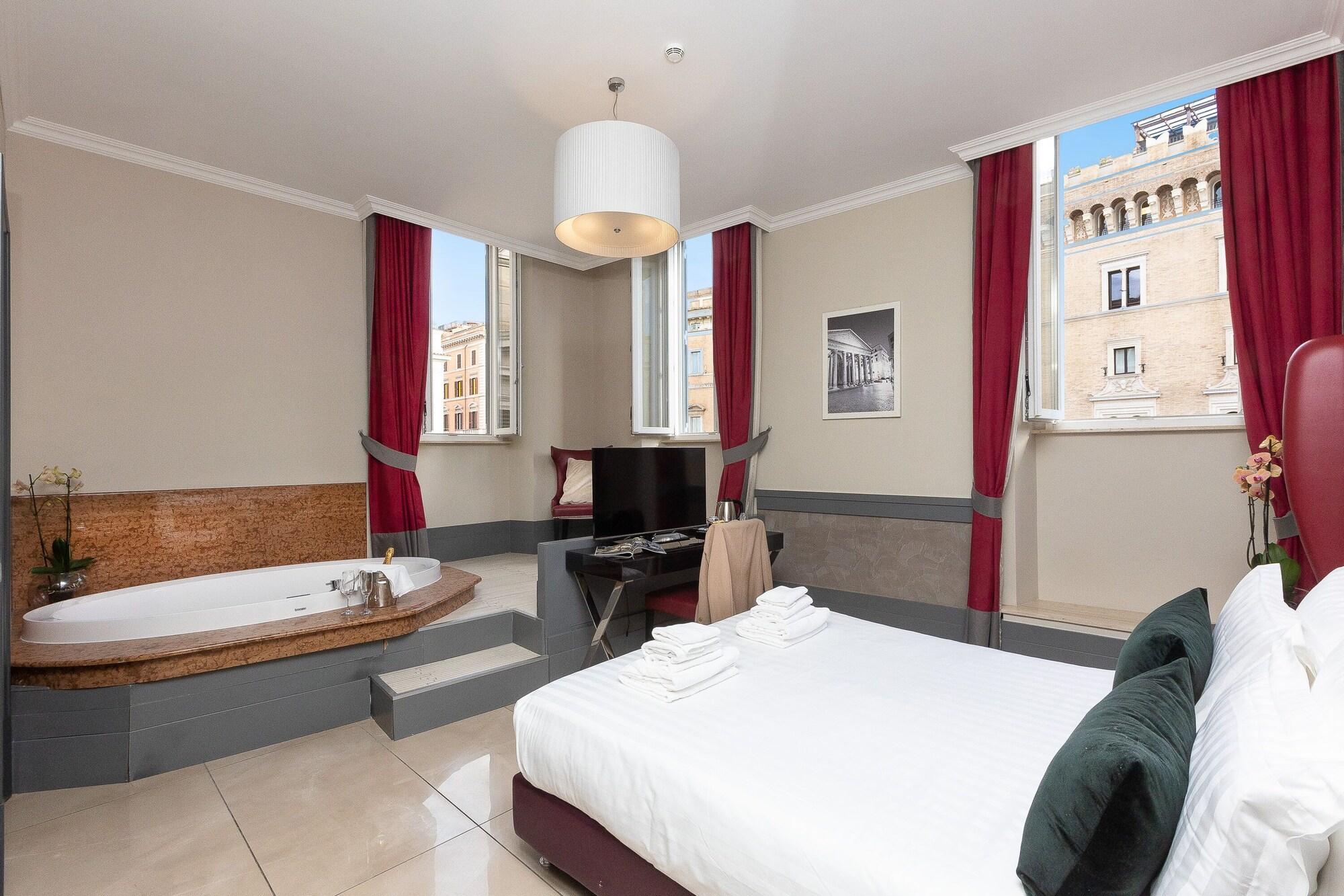 Deluxe, Jetted Tub, Hotel Castellino Roma 2/8