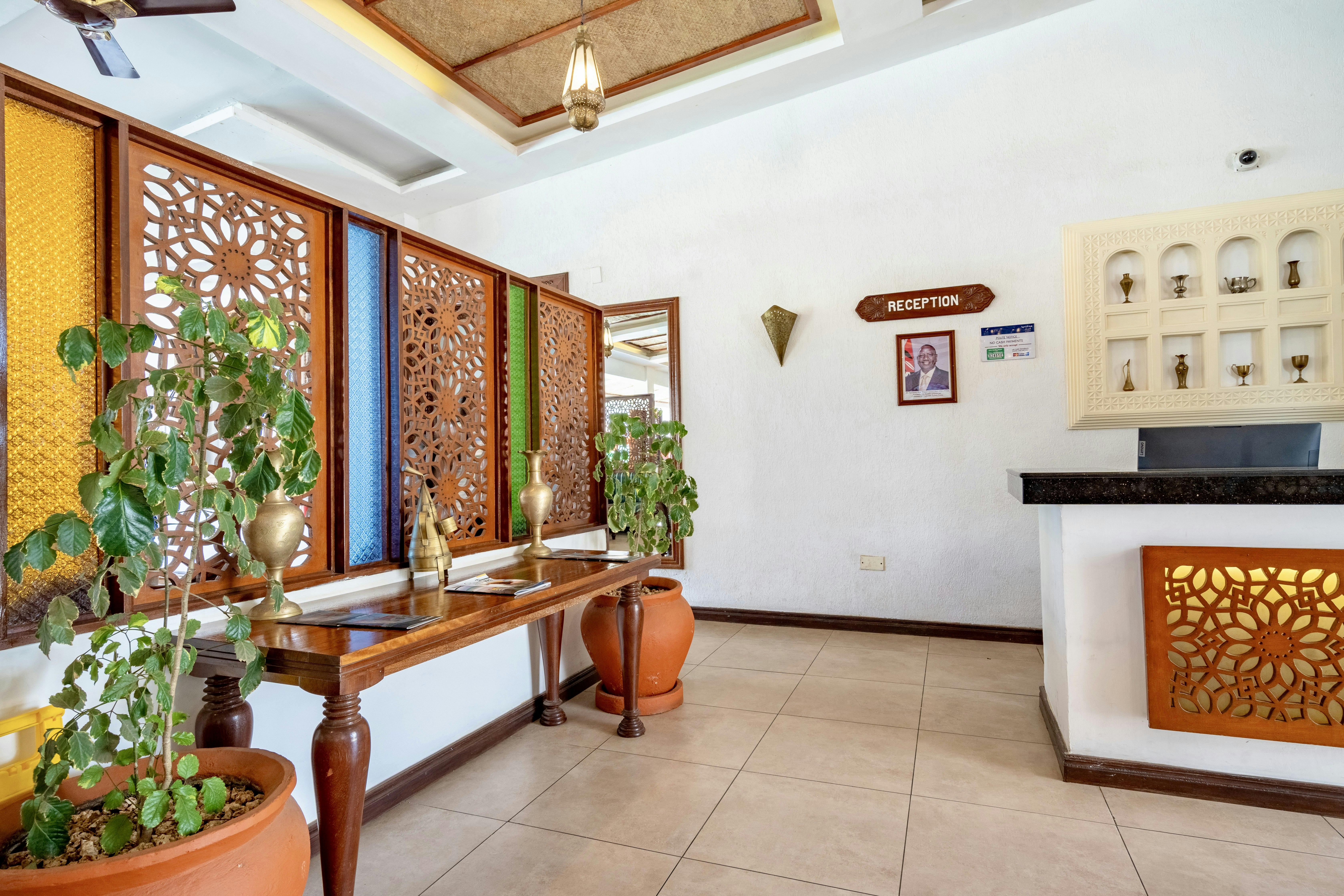 Lobby at PrideInn Hotel Diani, Gombato Bongwe ward