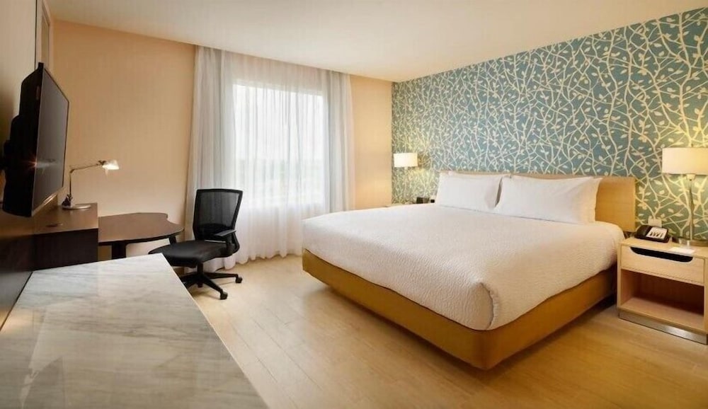 غرفة بسرير كينج بإطلالة على المدينة، Fairfield Inn Suites By Marriott Villahermosa Tabasco 3/10