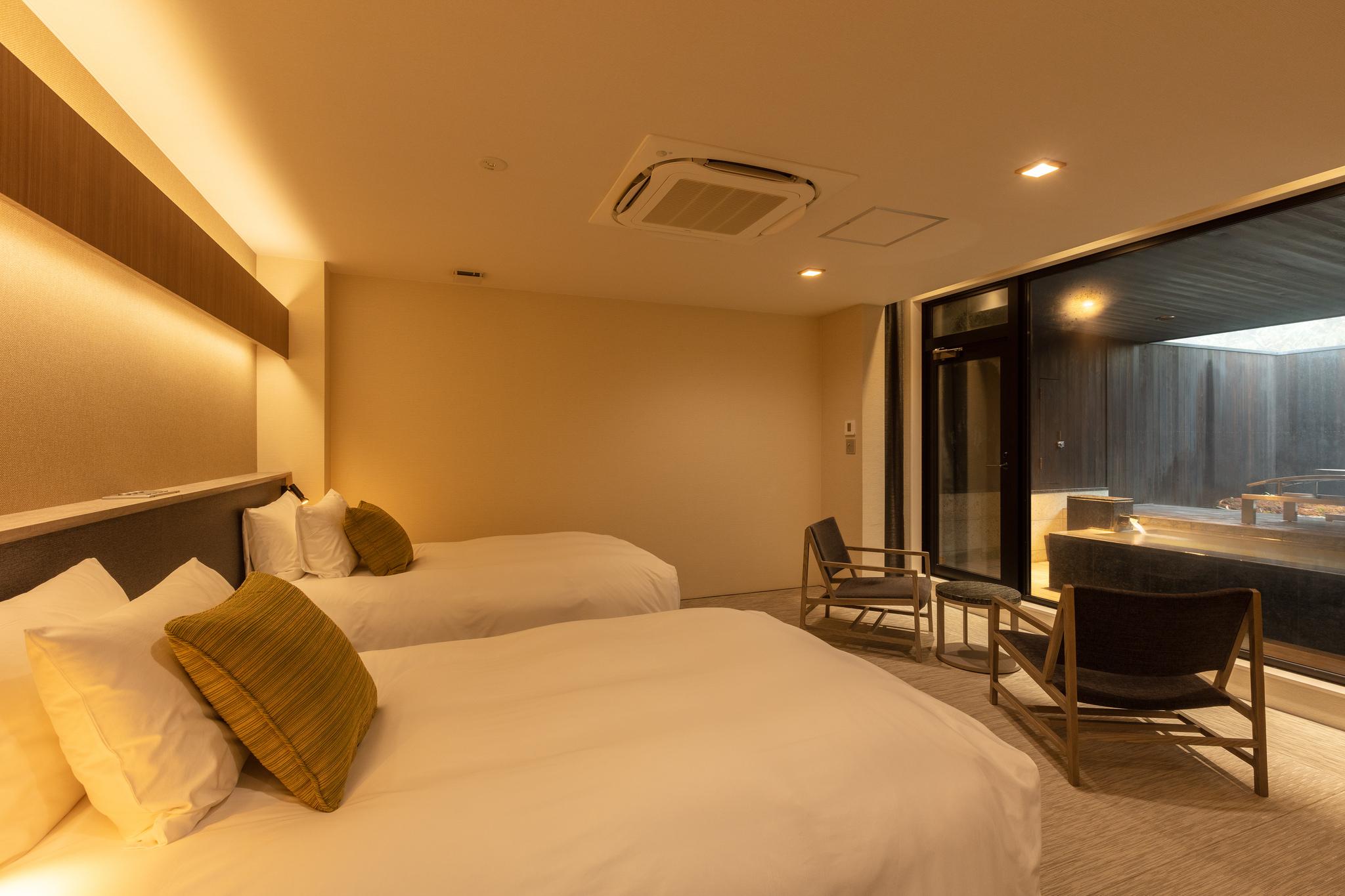 Semi Room, Japanese, Superior, 2 Semi Double Beds