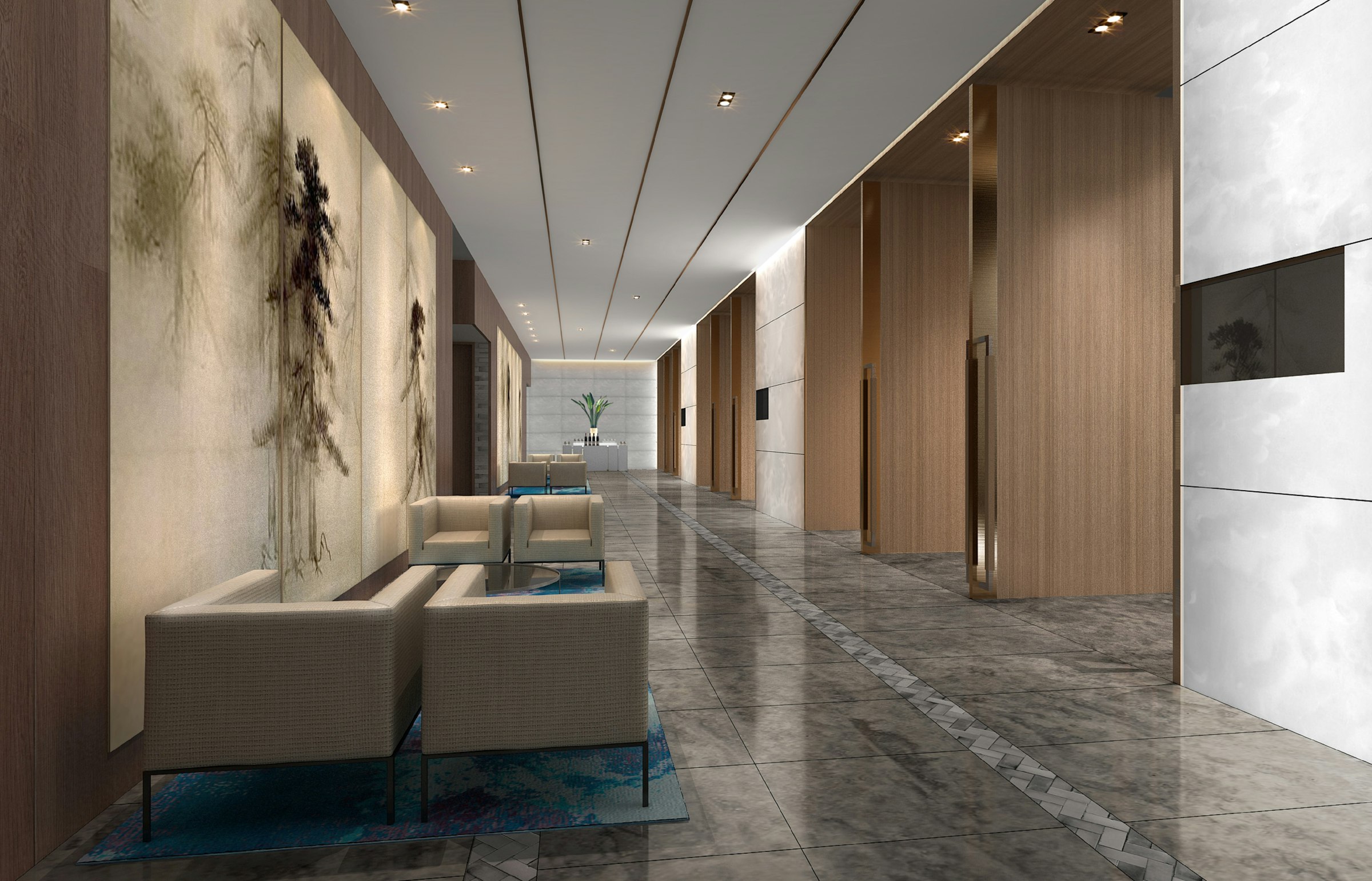 Lobby at DOUBLETREE BY HILTON HOTEL CHONGQING NANAN, CHONGQING