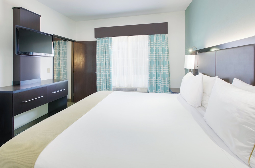 جناح بسرير كينج بغرفة نوم واحدة مع أريكة، Holiday Inn Express Monticello 2/2