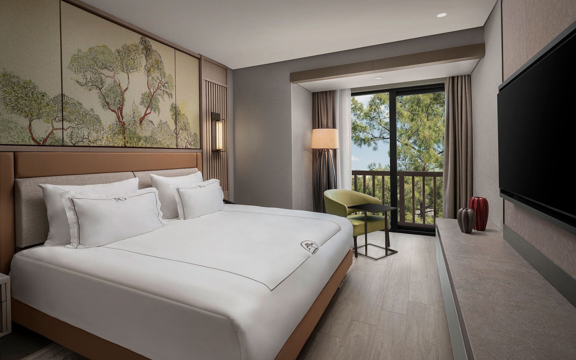 Family, Double and Twin Beds, Forest View، NG PHASELIS BAY 2/3