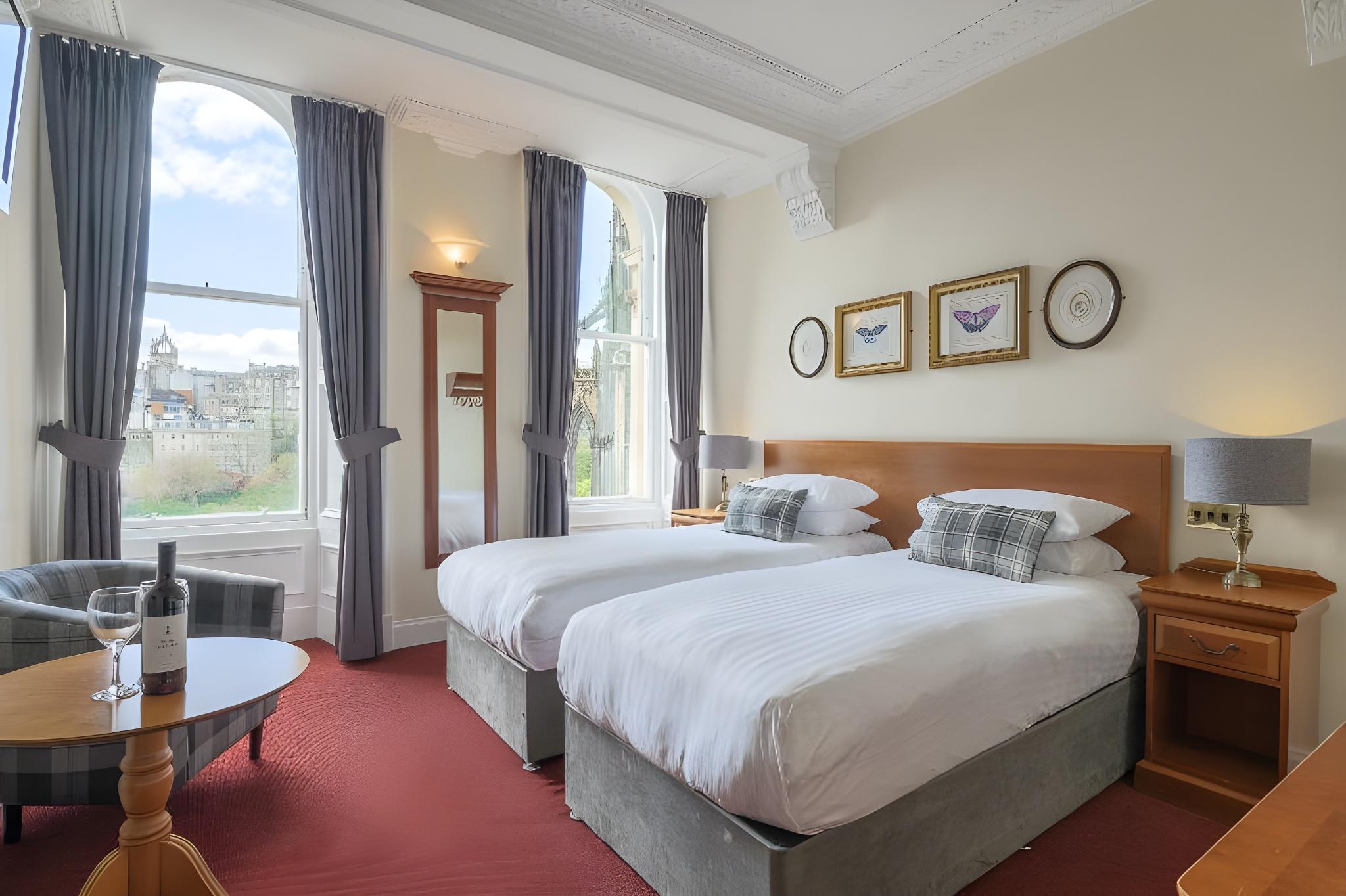 Princess, 2 Double Beds, Street View