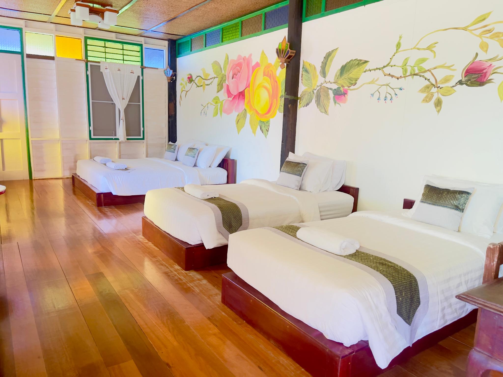Room, Quadruple, Baan Imm Sook Resort 2/3